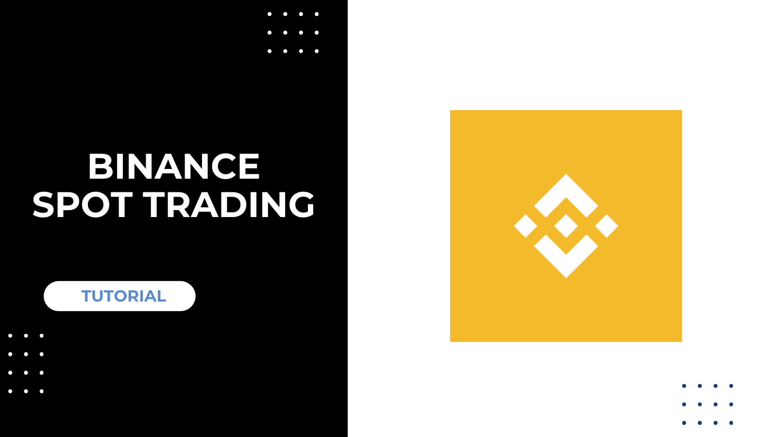 Cómo operar en Binance Spot (Spot)
